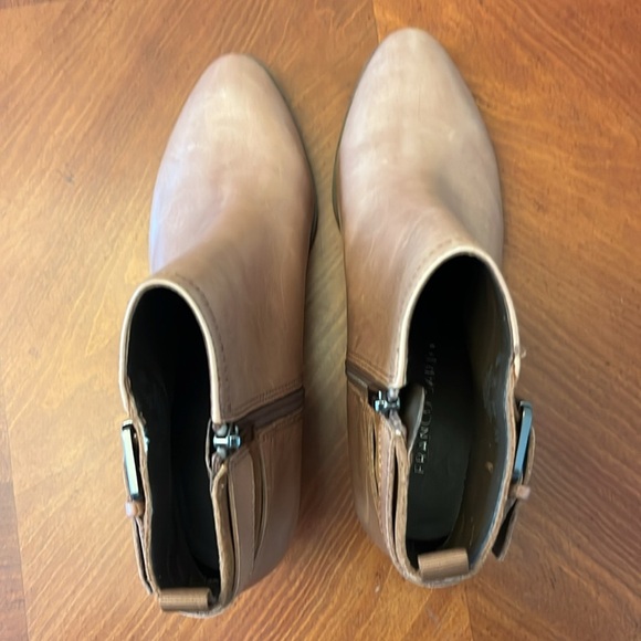 FRANCO SARTO Women’s Leather Boots Tan 7.5 - Picture 5 of 7